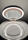 Weily Led Lighted Makeup Mirror Round Tabletop Illuminated Vanity Mirror Touch