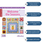 Leisure Arts Welcome The Seasons Plastic Canvas Book And Patterns     Pattern