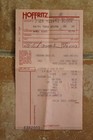 Motley Crue Guitarist Mick Mars Autographed Signed 1991 Receipt With Signature