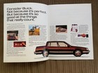 1987 Buick Park Avenue Vehicle Brochure Product Advertisement Ships Free In Us