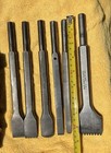 3 Various Sized Trow   Holden Air Hammers  6 Carbide  Chisels  10 Steel Chisels 