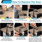 Commercial Can Opener 19  Heavy Duty Table Mount Manual Steel Professional