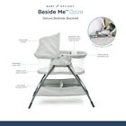 Baby Delight Beside Me Doze Deluxe Baby Bassinet  Bedside Sleeper  Foldable grey