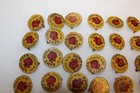Vintage Lot Of 30 Ram s Horn Tobacco Tags Metal Tags