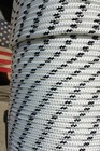 Novatech Xle Halyard Sheet Line  Dacron Sailboat Rope 1 4  X 100  White black