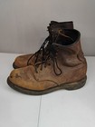 Vtg Red Wing Mens 8 5   Womens 10 Soft Toe Boots Super Sole 953 Usa Lace Up Work