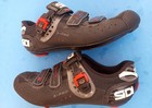 Sidi Genius 5 Pro Carbon Mega 44 Eu    10 Us Wide Ee Mens Black 3-bolt Road Shoe