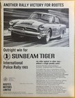 1965 Hurling Disc Brakes - Jim Clark Indy 500 Lotus-ford Victory Print Ad