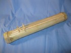 2012 Jamaican Hand-carved Signed Zither Primitive Instrument Hollow Bamboo Tube