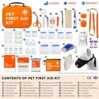 Cat   Dog First Aid Kit For Car - Pet Kit For Home Office Travel     Dog Campin   