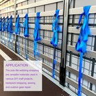 25yard X 1 Inch Width Nylon Webbing Strap Poly Flat Webbing Strapping Purple Red