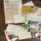 Huge Lot Of Vintage Mostly Used Stamps 1930s-1980s Collection Free Shipping