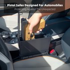 Eamiruo Car Gun Safe - Quick Access Vehicle Handgun Safe With Fingerprint   K   