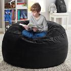 3 5 Foot Bean Bag Chair For Adults And Teens  Ideal Comfy Beanbag