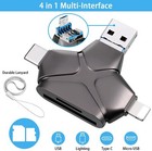 Trail Camera Viewer Sd Card Reader Compatible With Android Iphone Ipad Type C