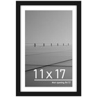 T11x17 Picture Frame  Display Pictures 8 X 12 With Mat Or 11 X 17 Without Mat   