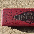 Vintage Hohner Super Chromonica Chromatic Harmonica Silver Chrome W  Case Wwii