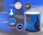 1 Day Yahrzeit Candle - 12 Pack - 24 Hour Kosher Yahrtzeit Memorial And Yom K   