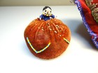 Lot Of 2 Vintage Pin Cushions Heat Shaped Whimsy