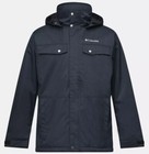 Columbia Men s Thermal Coil Hooded Ski Jacket Black Melange