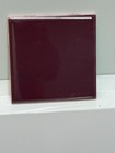 Vintage Maroon Or Burgundy Field Tiles-made By The Mosaic Tile Mfg  Co  - 1950   s