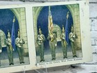 Vintage Stereo View Scope Card Stereoview Stereoscope Photo Ww2 Wwii West Point