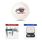 50pcs Dhs Table Tennis Ball 3-star Abs D40   Ittf World Championship Official