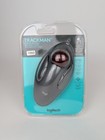 Logitech Trackman Marble Usb ps 2 Trackball Ambidextrous Gris Vermell Mice