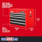 Craftsman 2000 Series Tool Chest 5-drawer Sliding Storage Box Garage Organizer