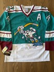 Paul Kariya Anaheim Mighty Ducks  1995-96 Wild Wing Throwback  Ccm Nhl Jersey Lg