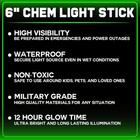 Military Grade Green Glow Sticks 12 25 Pack - 12 Hour Bulk Tactical Light Sticks