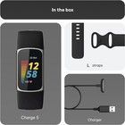 Fitbit Charge 5 Running Heart Rate Monitor Fitness   Health Tracker -black