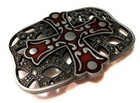    New Design Cross And Shield   Full Metal Belt Buckle Christian   us Seller