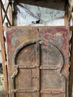 Antique Wooden Wall Hang D  cor Door Panel Original Old Fine Hand Carved