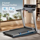 Foldable Treadmill With Incline Treadmill 450lb Capacity Heavy Duty For Home Use