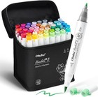 Alcohol Markers Brush And Fine Tip - 48-color Alcohol-based Art Sketch Marker   