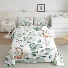 Kids Cute Animal Twin Size Comforter Set For Girls Boys Cartoon Unicorn Beddi   