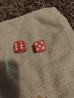 Vintage 15mm Red Bakelite Dice