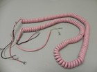 Western Electric Pink D3bu 13  Mounting Cord And A 12  Pink Handset Cord - New