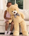 Giant Teddy Bear Plush Toy - Ultra Soft   Cute Large Stuffed Animal 39 Inches   