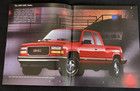New Orig  1995 Gmc Sierra   Sonoma Pickup Dealer 62-page Deluxe Sales Brochure