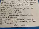 1944 Letter To Librarian   Educator From Lillian Hellman  Playwright   Feminist
