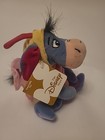 Disney Store Butterfly Eeyore Bean Bag 8  Plush Easter 2000 Stuffed Animal Toy