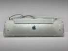 Vintage Apple Macintosh Pro Keyboard M7803 Clear Case Black Keys Tested Working