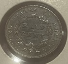 1828 Classic Half Cent    13 Stars  Au Details   Better Grade
