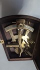 Brass Sextant Nautical Decor Instrument W  Wooden Box Maritime Gift