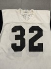 Vtg Hamilton Tiger-cats Saxon Football Jersey Extra Large White Black Cfl