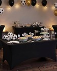 Spandex Fitted Rectangular Tablecloth Stretch Table Cover Trade Show Banquet