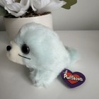 Puffkins Collectible Slick The Seal Plush 4  Stuffed Animal Swibco New W  Tags 