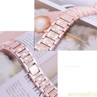 Bling Rhinestones Stainless Steel Band Strap For Apple Watch Ultra 10 9 8 7 Se 6